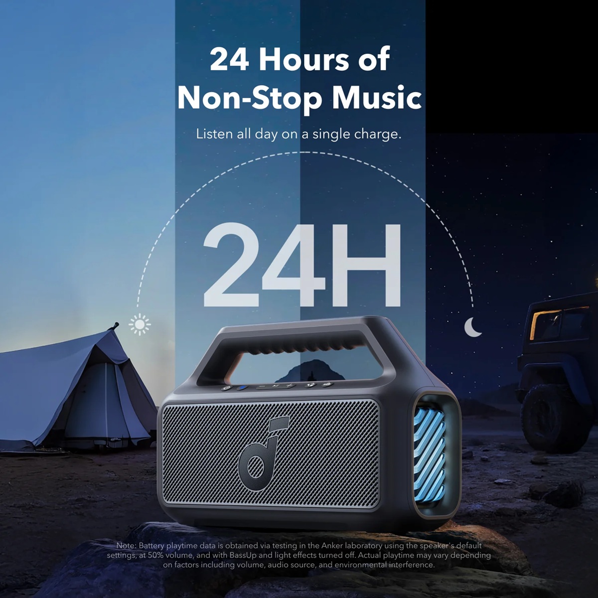 Портативна акустика Anker SoundСore Boom 2 Black (7149467)
