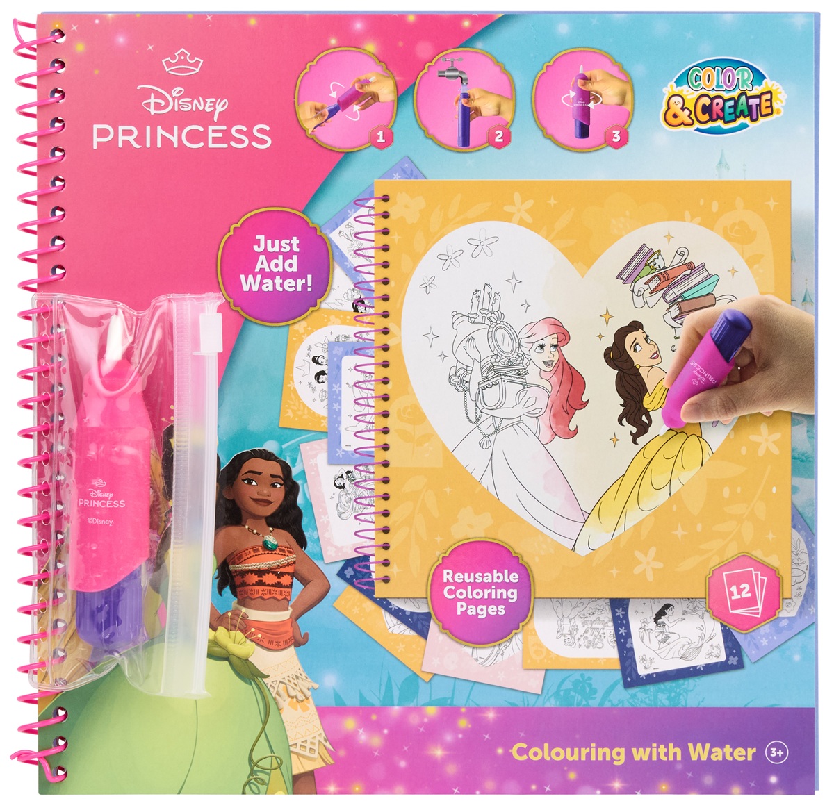 Водна розмальовка Disney Princess (DP252390)