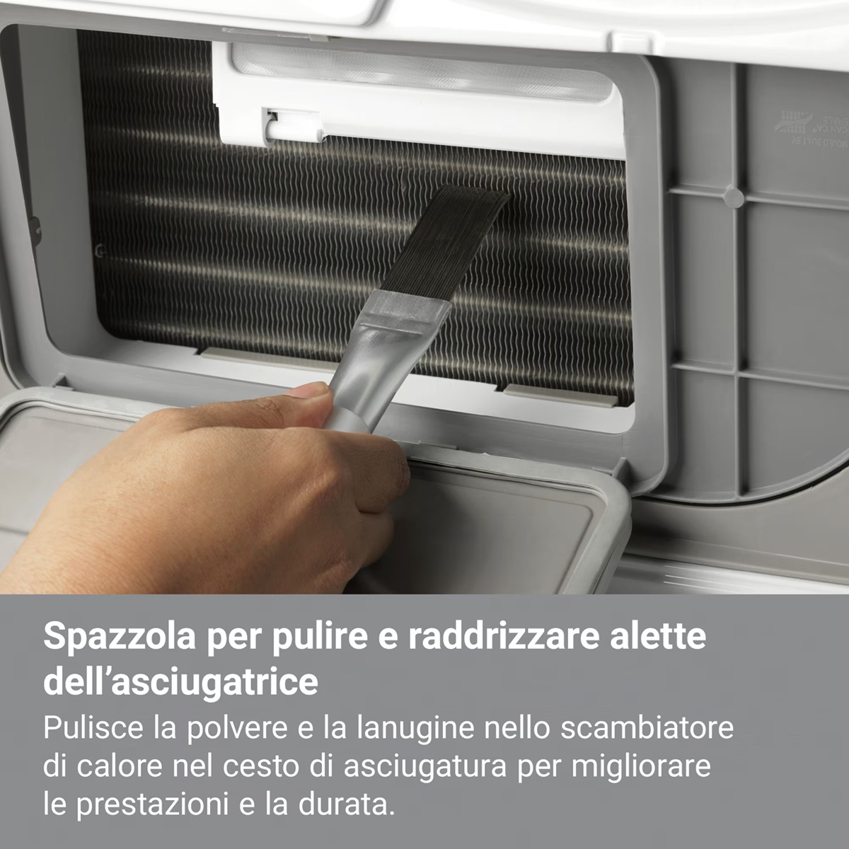 Аксесуар для пральноi машини ELECTROLUX M4YM3002 Щітка для радіатора сушильної машини