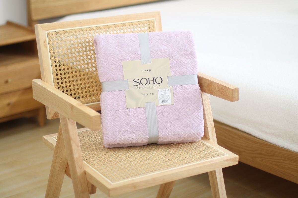 Текстиль для дому SOHO Плед 150*200 см Design Bone