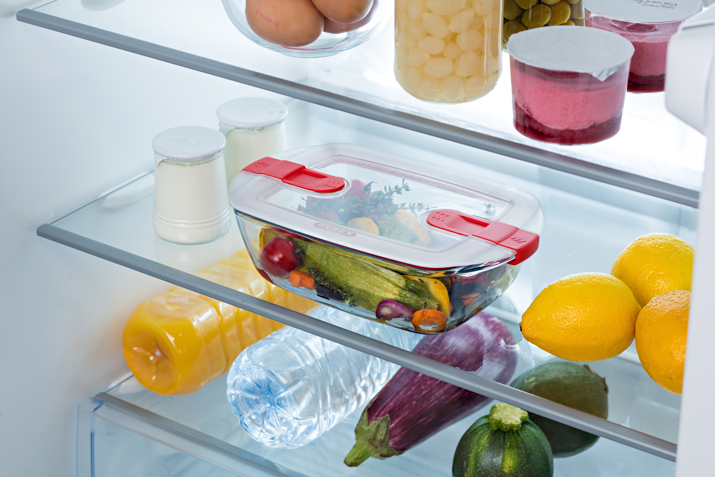 Форма с/к PYREX CK&HT форма д/запік. прям 23х15х7см (1.2л) з фіксат. кр. (215PH00/7645)