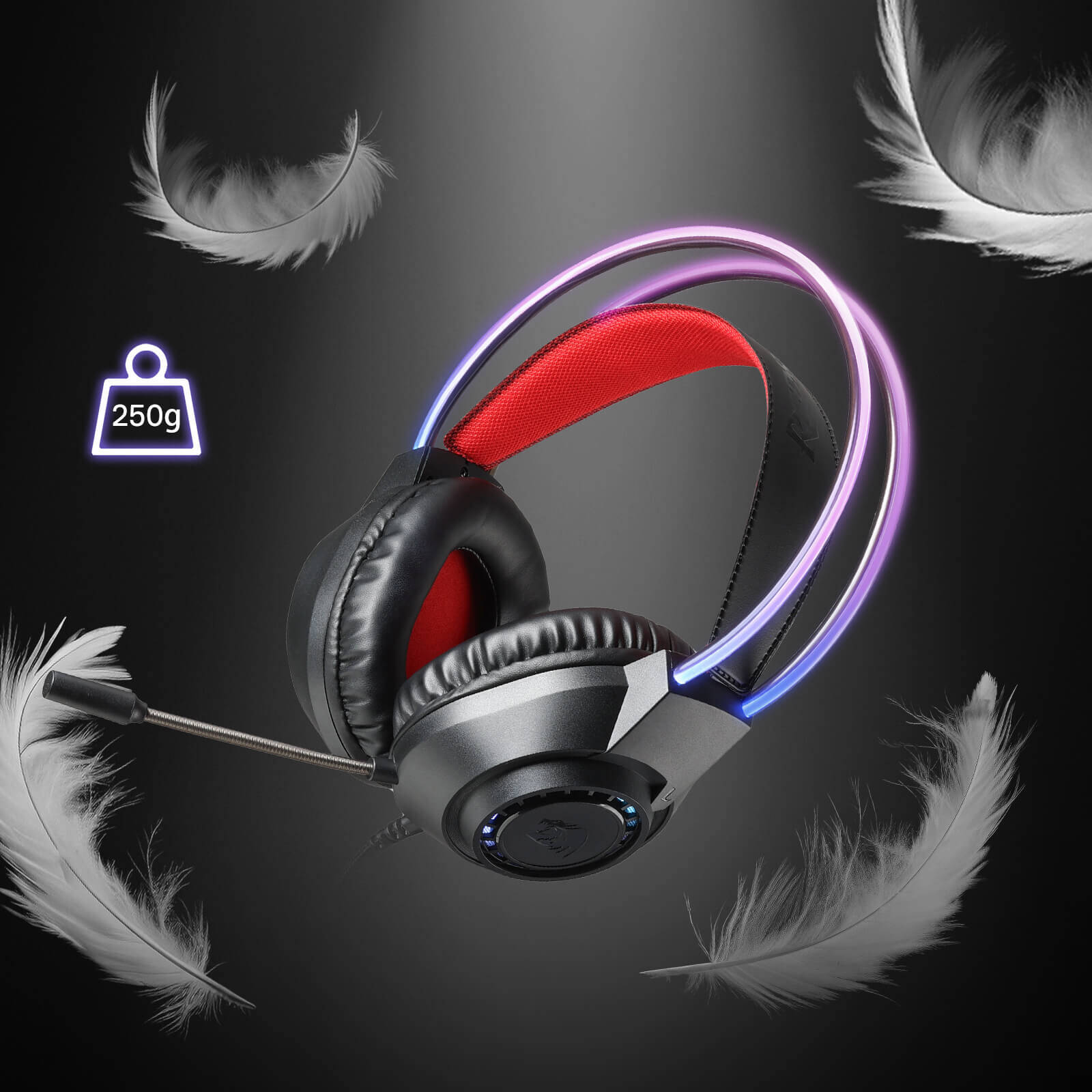 Гарнітура Redragon SCREAM H231 Black (71931)  (7185665)