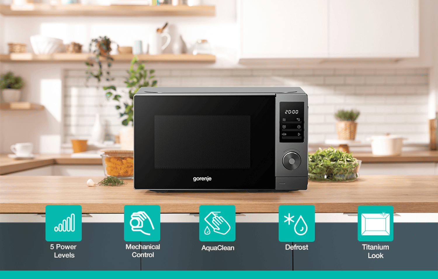 Мікрохвильова піч GORENJE MO20A3T4