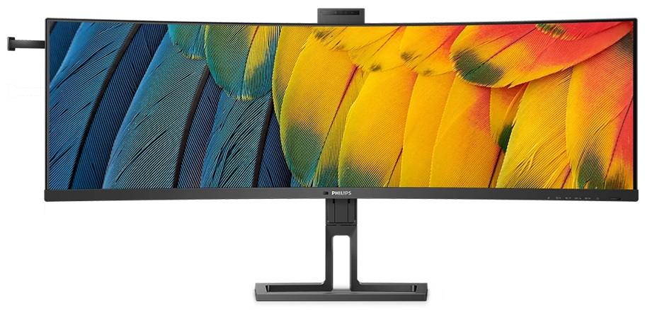 Монiтор TFT PHILIPS 44.5" 45B1U6900CH/00 32:9 VA DualQHD HDMI DP USB-C WebCam HAS