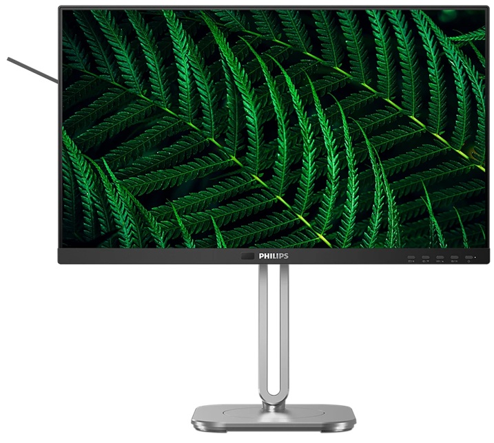 Монiтор TFT PHILIPS 23.8" 24B2G5301/00 IPS FHD 300nit HDMI DP USB-C Pivot USB MM KVM Black