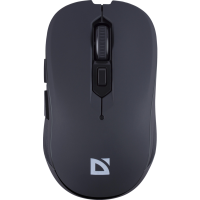 Миша DEFENDER (52105) Gassa MM-105, Wireless, 800-1600dpi, тиха, чорний