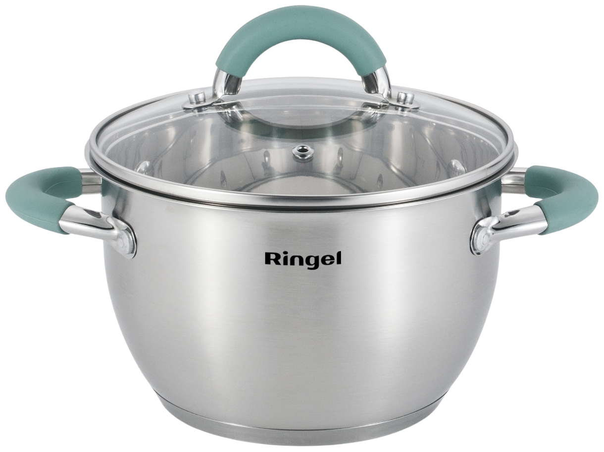 Набір посуду RINGEL Herbal Набір каструль 4 пр. 2.6 л+3.6 л (RG-6011)