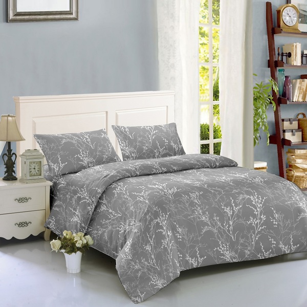 Комплект SOHO Комплект пост.білизни Сімейний 2шт-150*200 Branch Grey