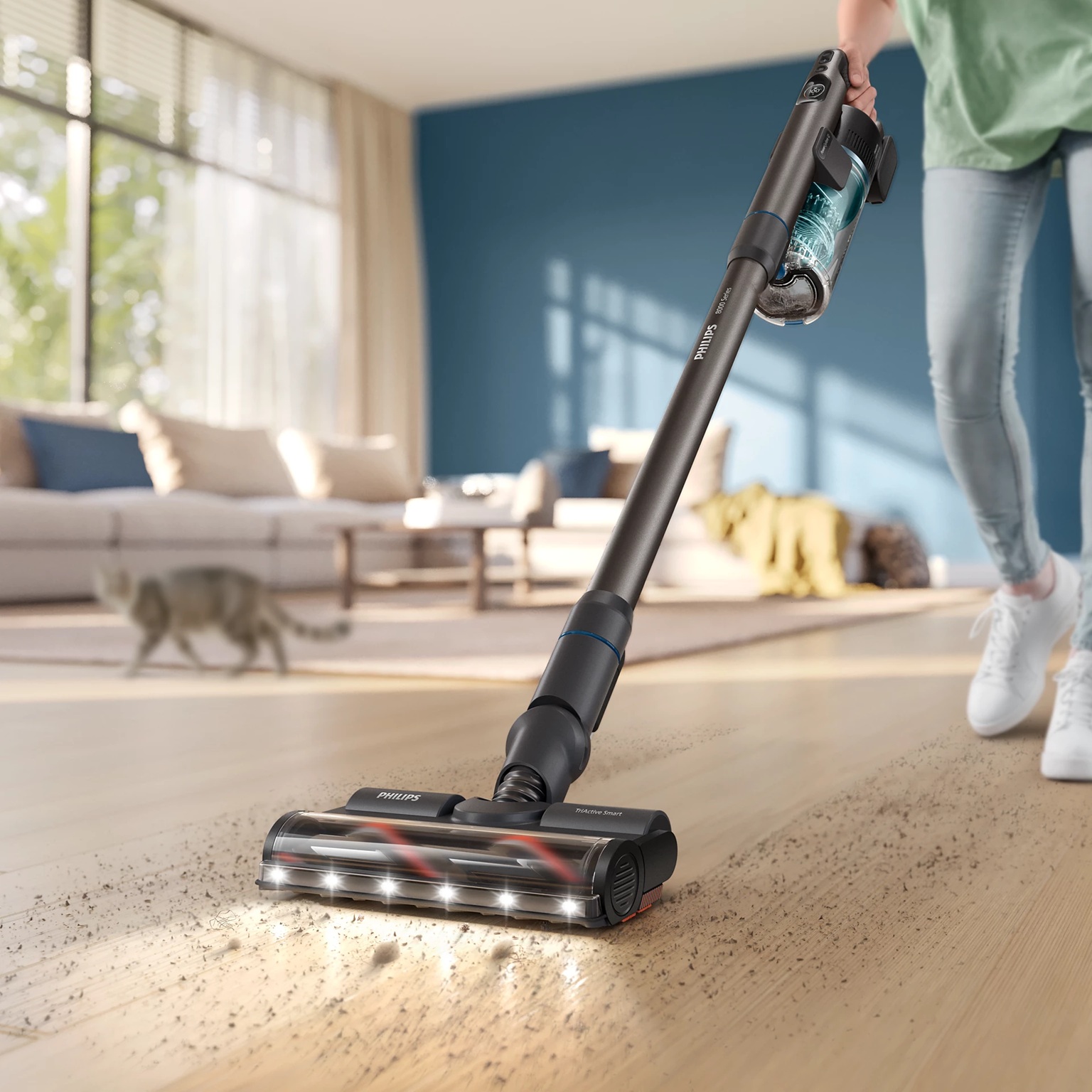 Пилосос акумуляторний PHILIPS XC8157/01