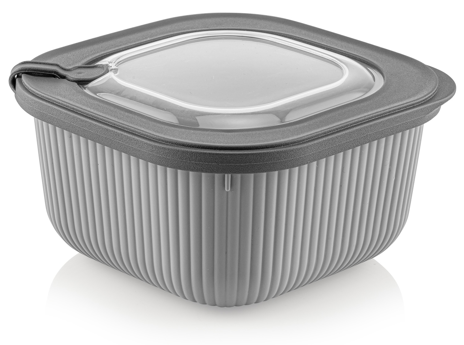 Контейнер Idea Home 00683 Line Box Gray 1.8 л (00683 Gray)