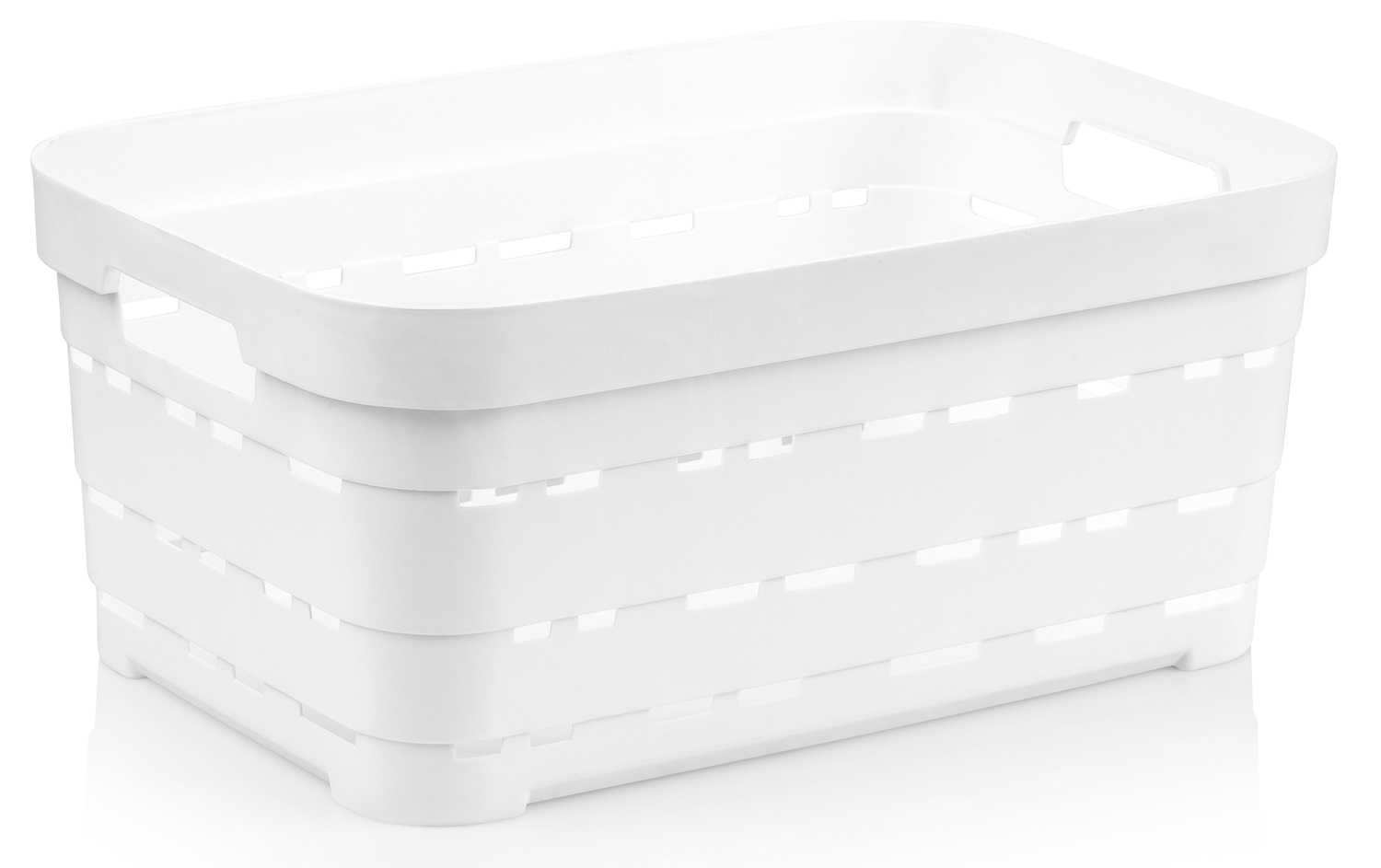 Кошик Idea Home 00616 Pyramid White 10.8 л (00616 White)