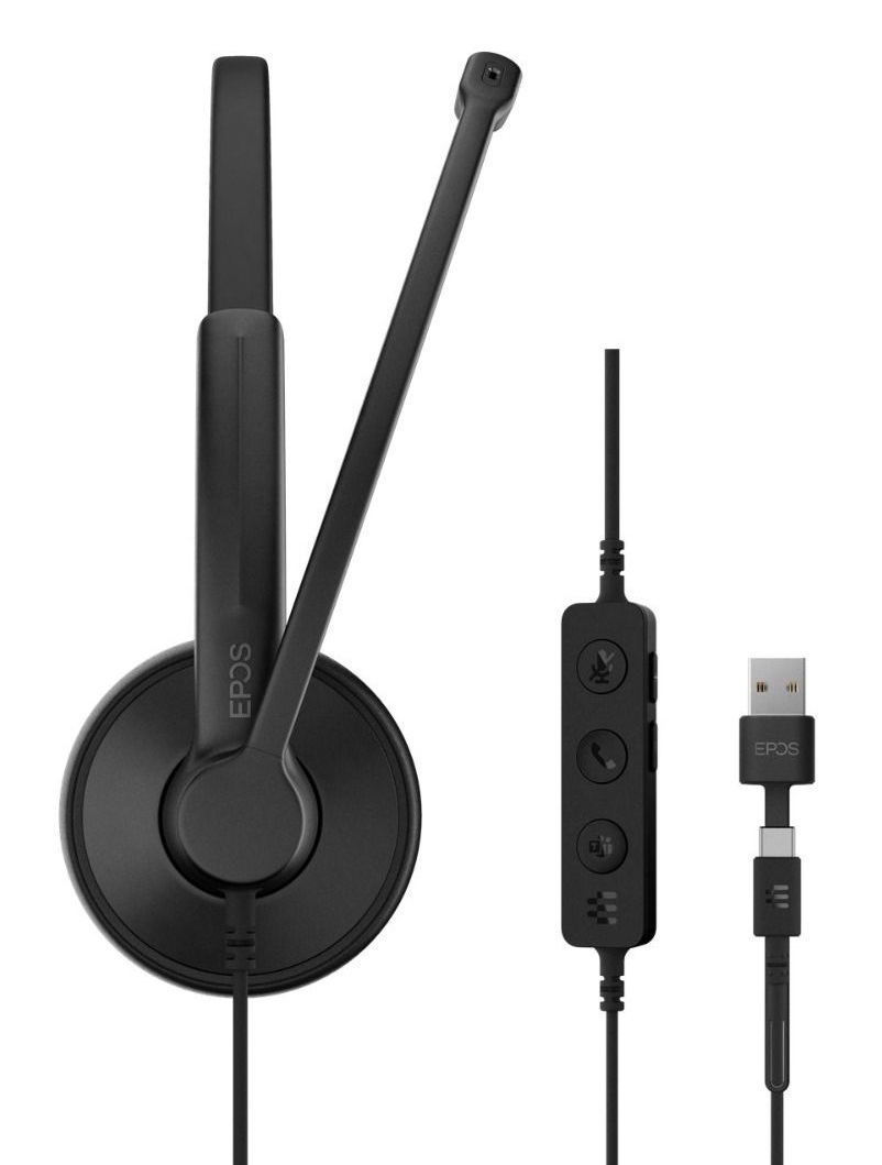 Гарнітура Epos IMPACT 100 MS Stereo USB-C+A  (7202779)