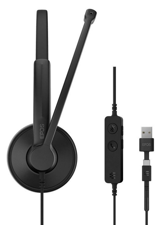 Гарнітура Epos IMPACT 100 UC Stereo USB-C+A  (7202780)