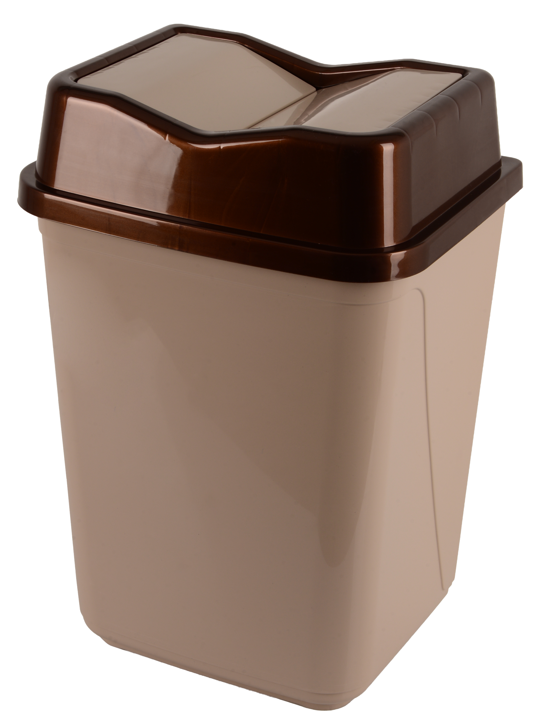 Кошик для сміття Violet House 0092 Бабочка CAPPUCHINO 30 л