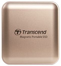 ssd зовнішній TRANSCEND 4TB, External SSD, ESD420G, USB 20Gbps, Type C,Magsafe,Gold комп'ютерний запам'ятовувальний пристрій