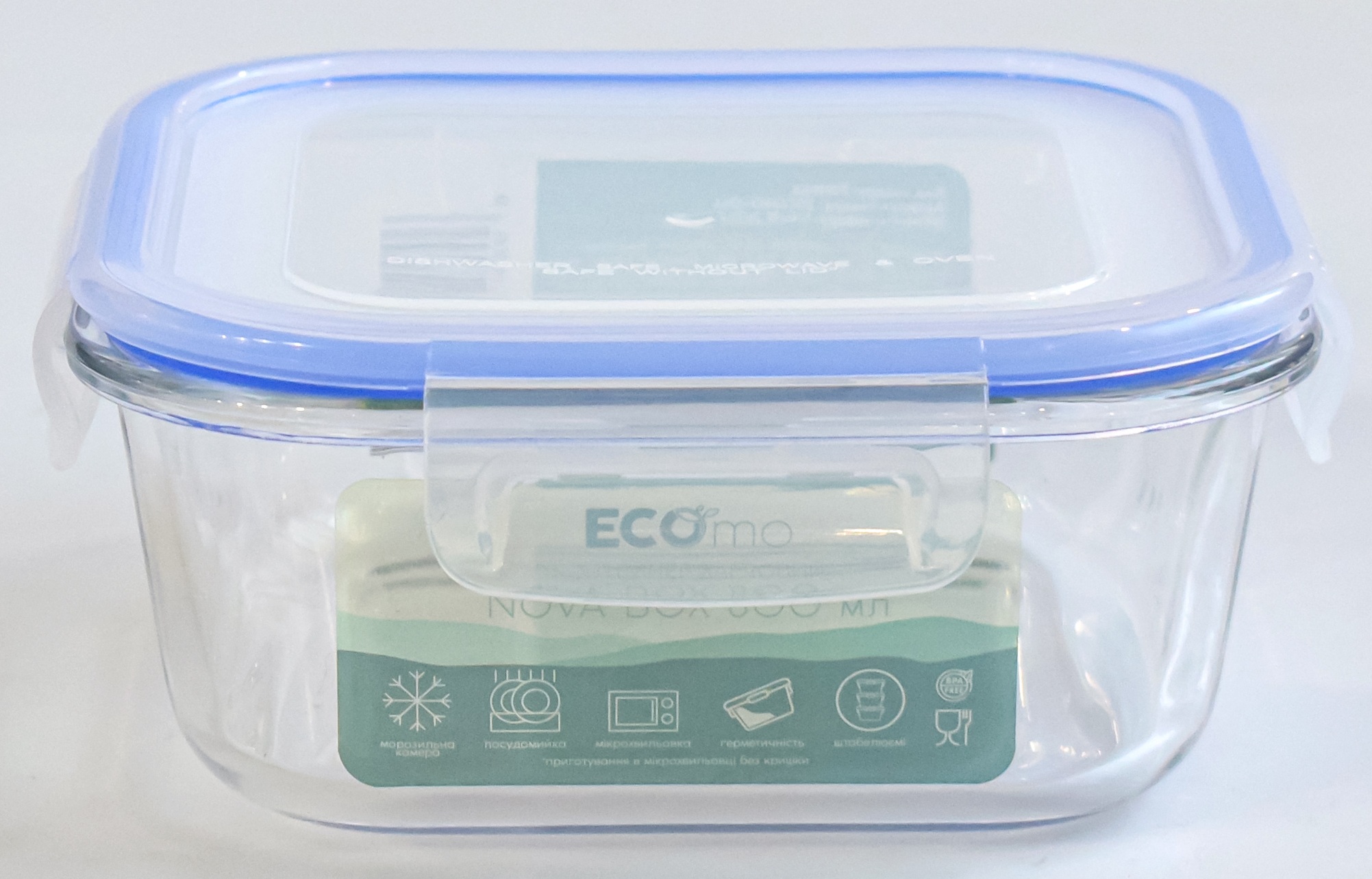 контейнер ECOMO NOVA BOX /квадрат./800 мл (3SC080-0LL)