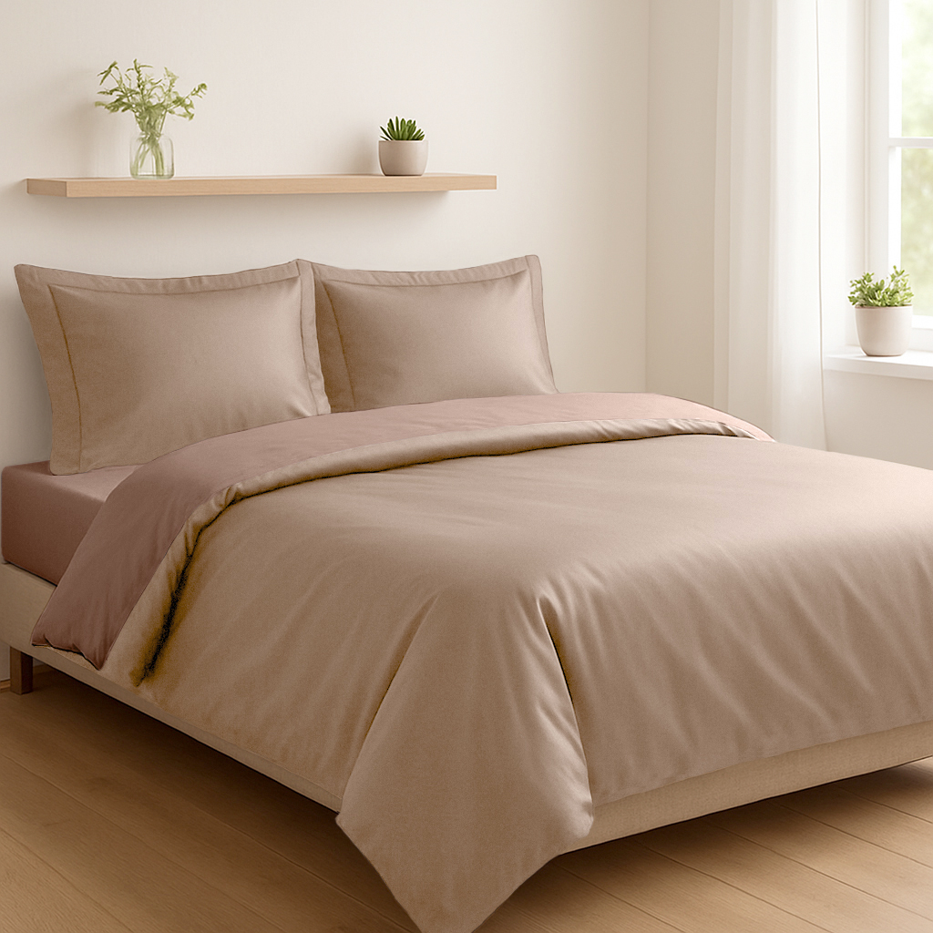 Комплект SOHO Комплект пост.білизни Сімейний Duet 2шт-150*200 Mocha/Ivory