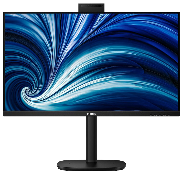 Монiтор TFT PHILIPS 31.5" 32B2U3601H/00 IPS QHD HDMI DP USB-C Pivot WebCam USB MM Black