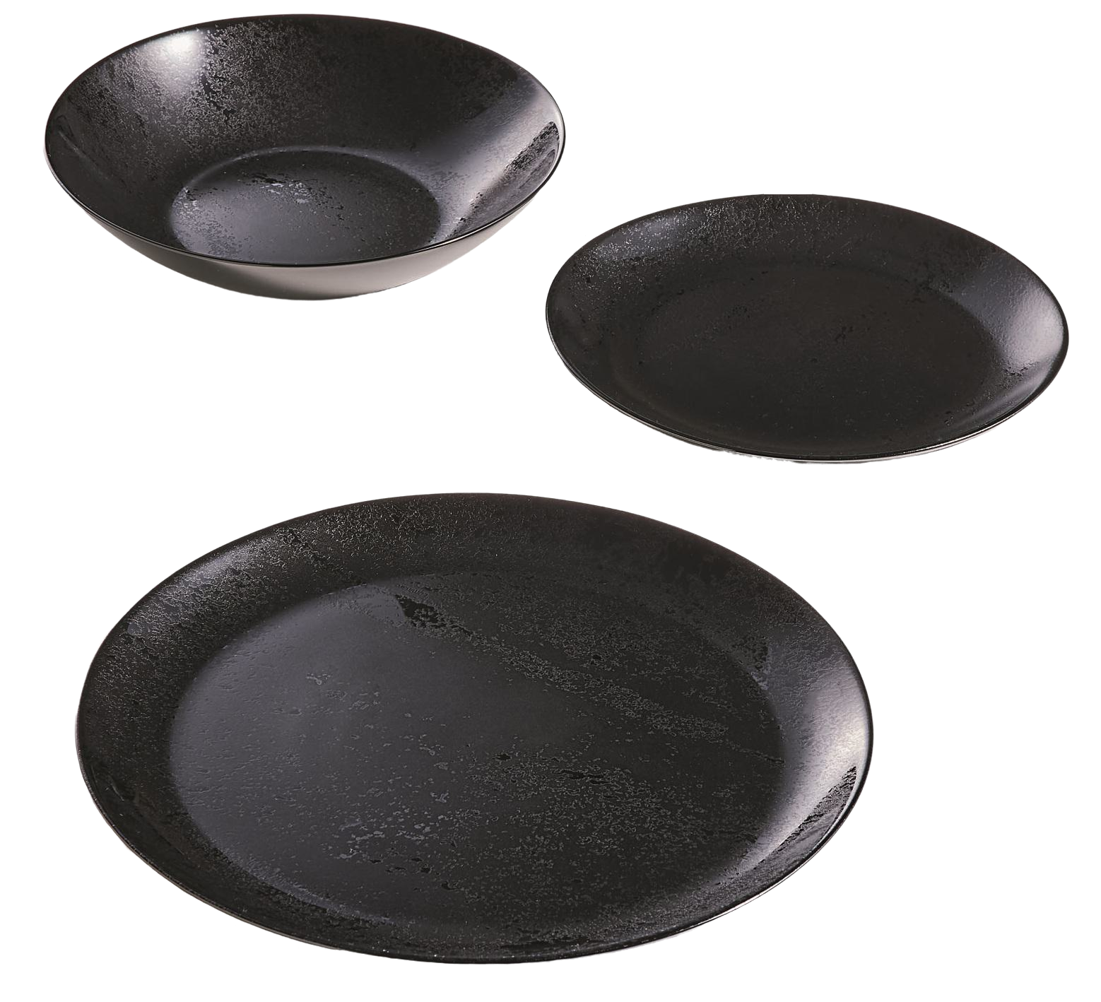 Тарілка LUMINARC DIANA BLACK /25 см /обід. (V0121)