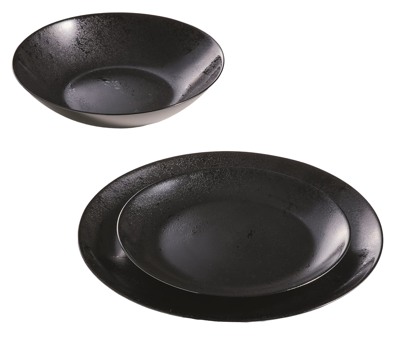 Тарілка LUMINARC DIANA BLACK /25 см /обід. (V0121)