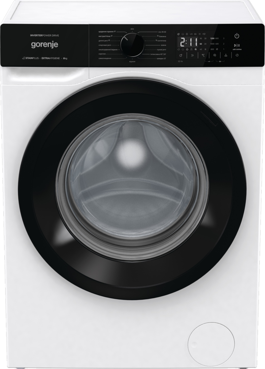 Пральна машина GORENJE WNHA62SAS/UA
