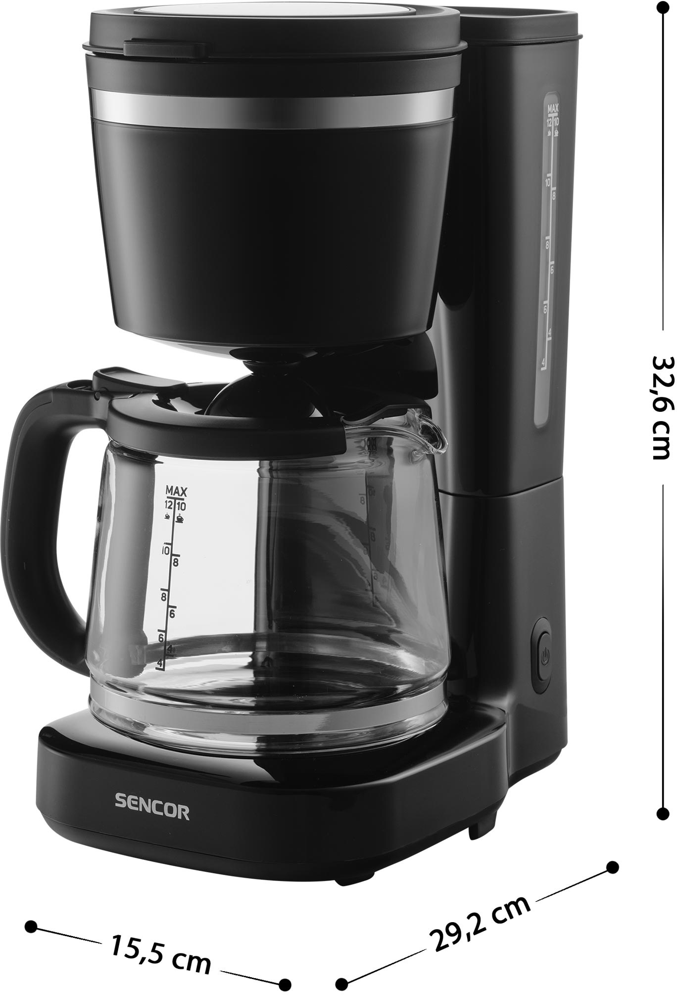Кавоварка крапельна SENCOR SCE 2710BK