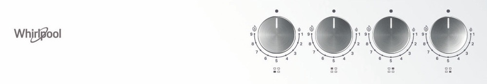 Вбуд. поверхня WHIRLPOOL GOFL629WH