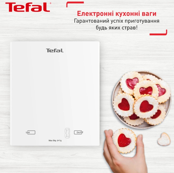 Ваги кухонні TEFAL BC5504V0