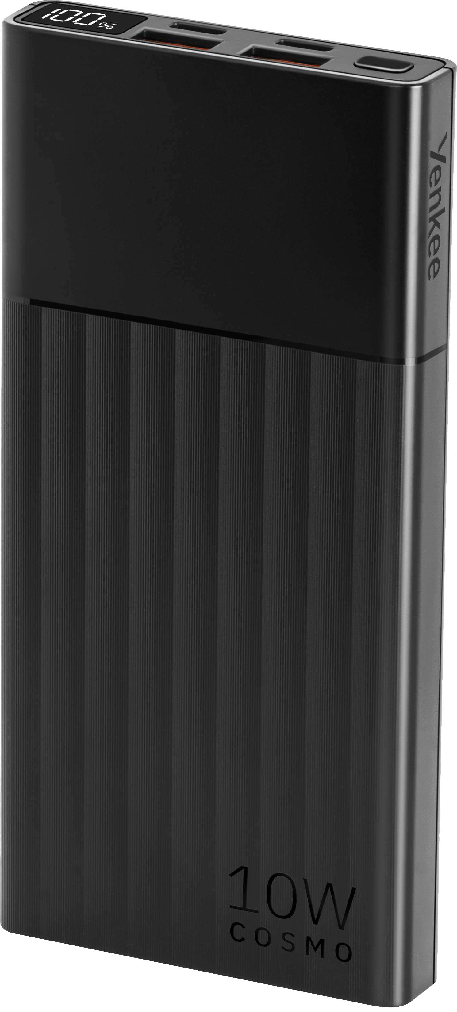 зовн. акум. YENKEE YPB 1031 - 10000 mAh PD20W + QC22.5W (Чорний)