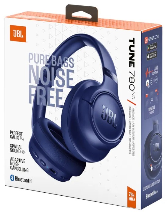 Гарнітура JBL TUNE 780NC Blue (JBLT780NCBLU)  (7225539)