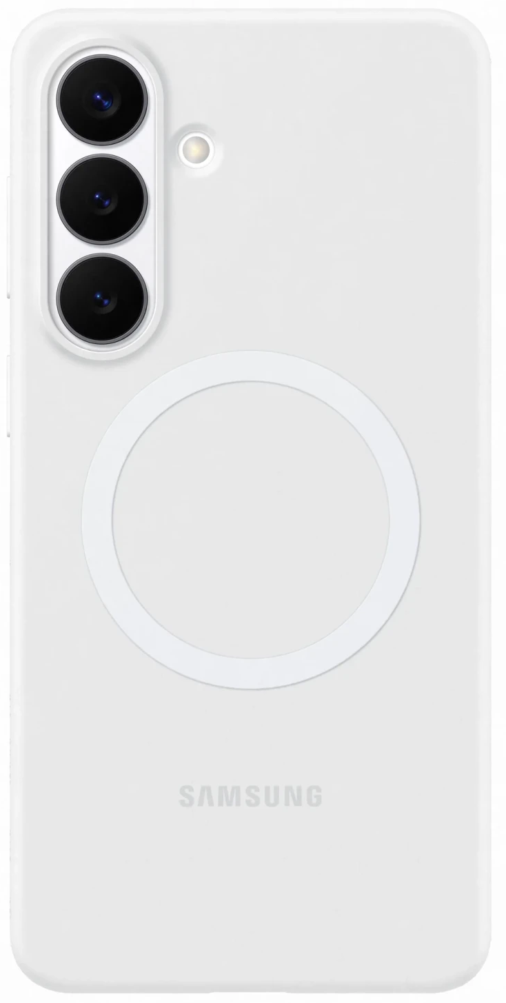 Чохол для смартф. SAMSUNG S26 Plus Silicone Magnet Case EF-ES947CWEGWW / White