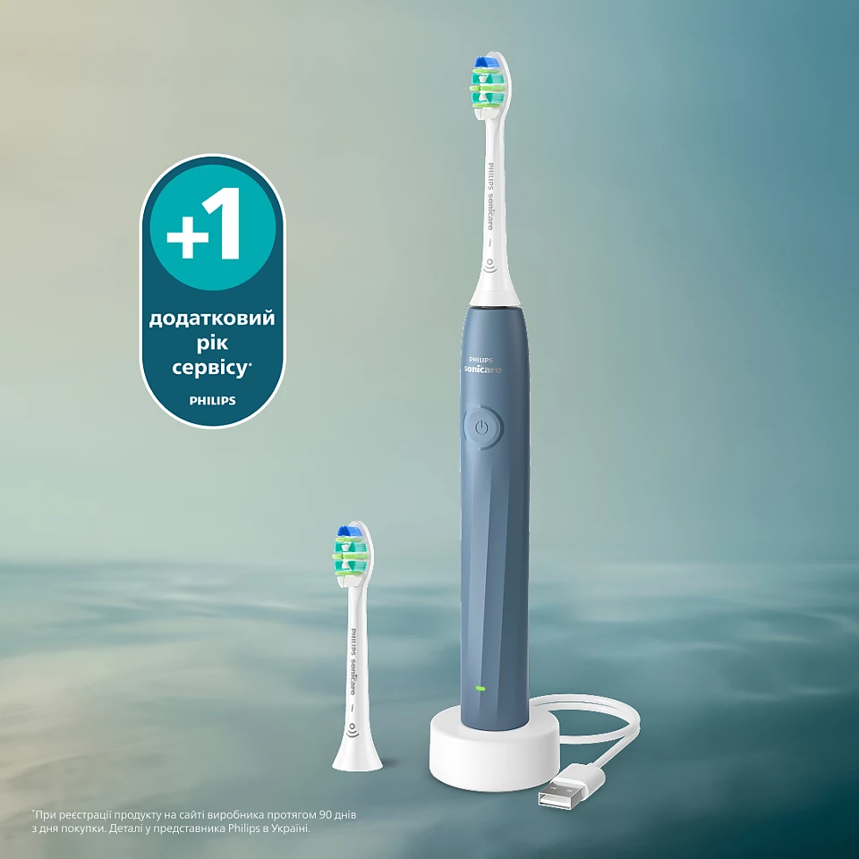 Зубна електрощітка PHILIPS Електрична зубна щітка Sonicare HX4022/04 серії 2100