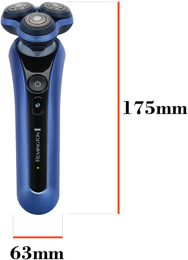 Електрична бритва REMINGTON X7 Limitless X XR1775, чорно-синій