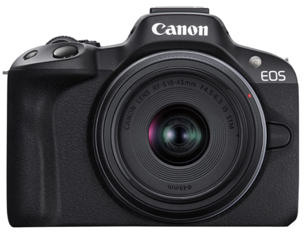 Цифрова фотокамера Canon EOS R50 + RF-S 18-45 IS STM + RF 75-300 Black