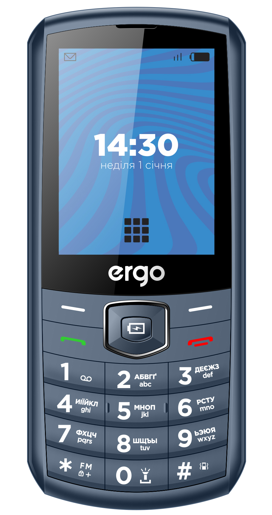 Мобільний телефон ERGO E285 Dual Sim Blue