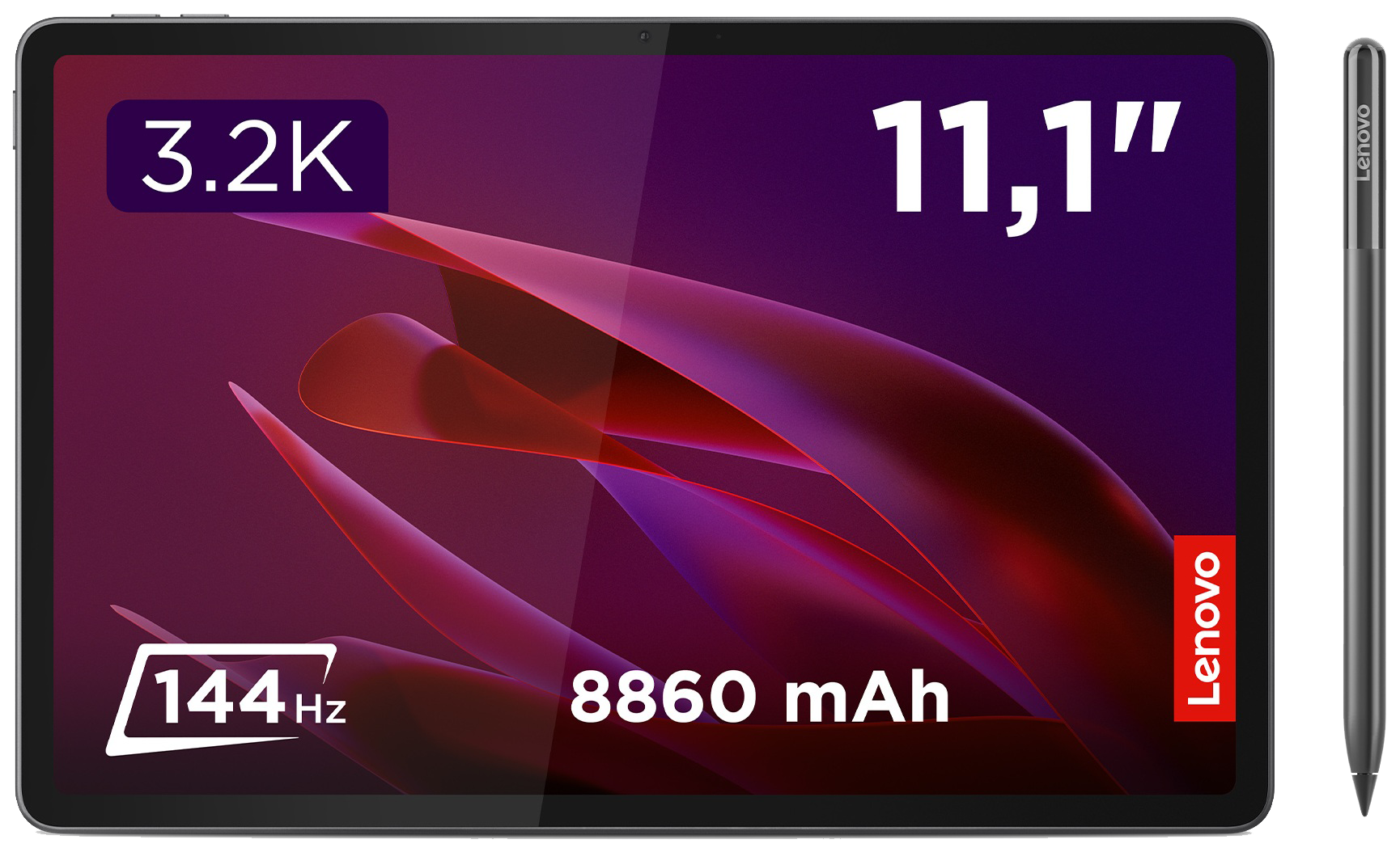 Планшет Lenovo Yoga Tab 8/256GB WiFi Luna Grey + Pen (ZAG60200UA) 