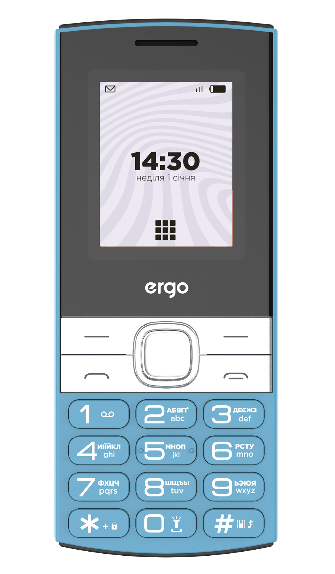 Мобільний телефон ERGO B185 Dual Sim Blue