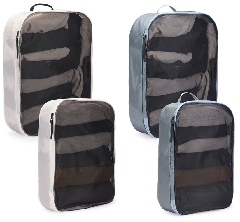 Дорожні сумки і рюкзаки THULE Packing Cube Family Set - TPCS-205 (Pond Gray/White)