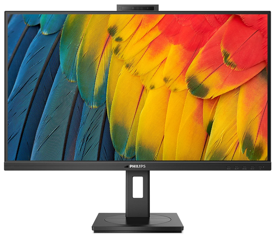 Монiтор TFT PHILIPS 27" 27B1U5601H/00 IPS QHD HDMI DP USB-C RJ45 Pivot WebCam USB MM