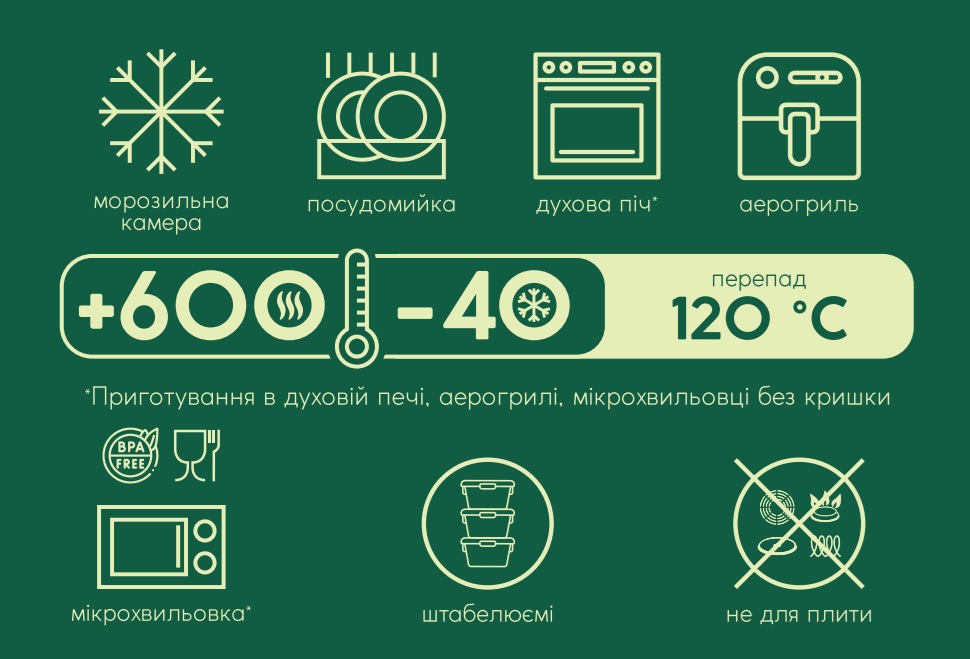 контейнер ECOMO DAILY BOX /прямокут.750мл (YL-XWR750)