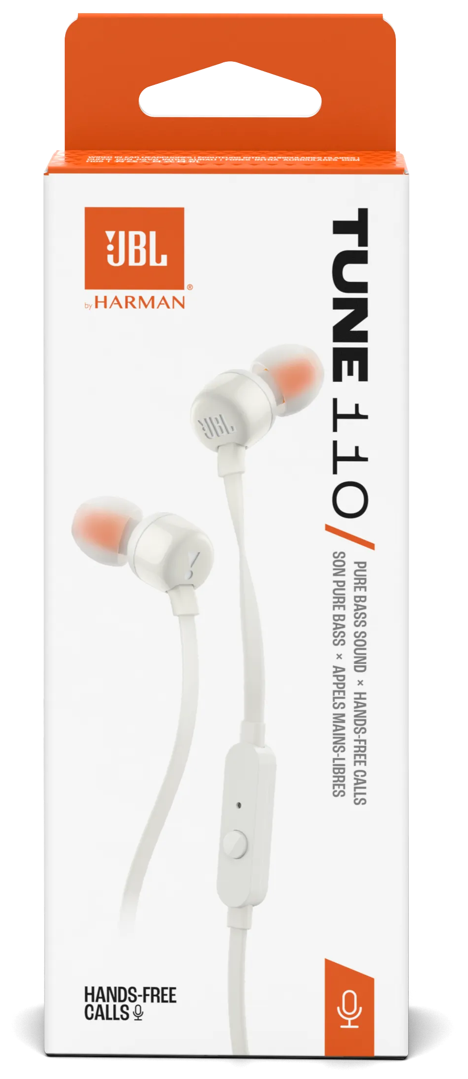 Гарнітура JBL TUNE 110 ECO White (JBLT110WHTE) (7261420)