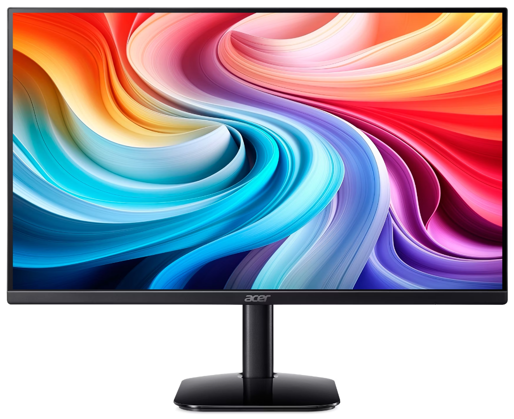 Монiтор TFT ACER 23.8" KA242YP0bi (UM.QX2EE.034) VA FHD 144Hz VGA HDMI Black