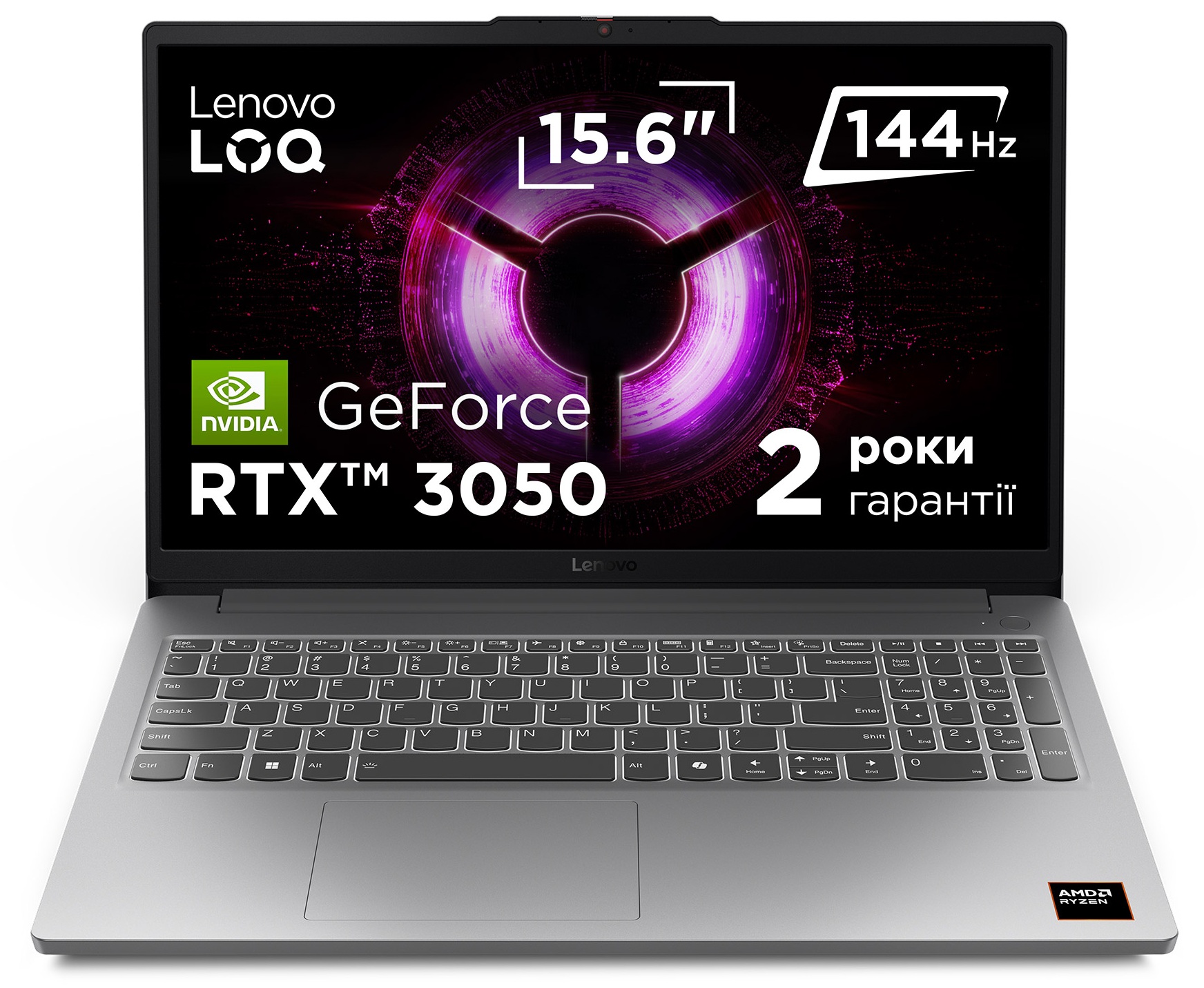 Ноутбук Lenovo LOQ 15ARP10E (83S000EVRA) Luna Grey