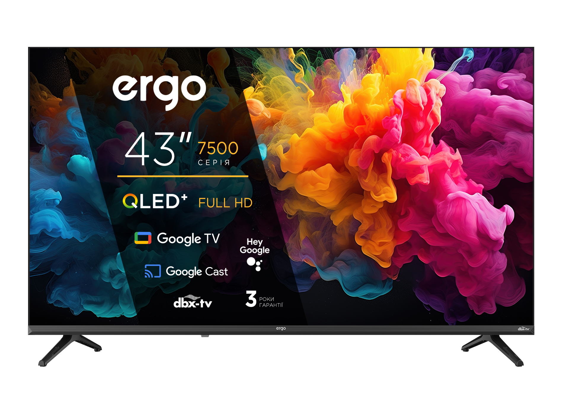 Телевізор ERGO 43JFQ7500 (7270123)