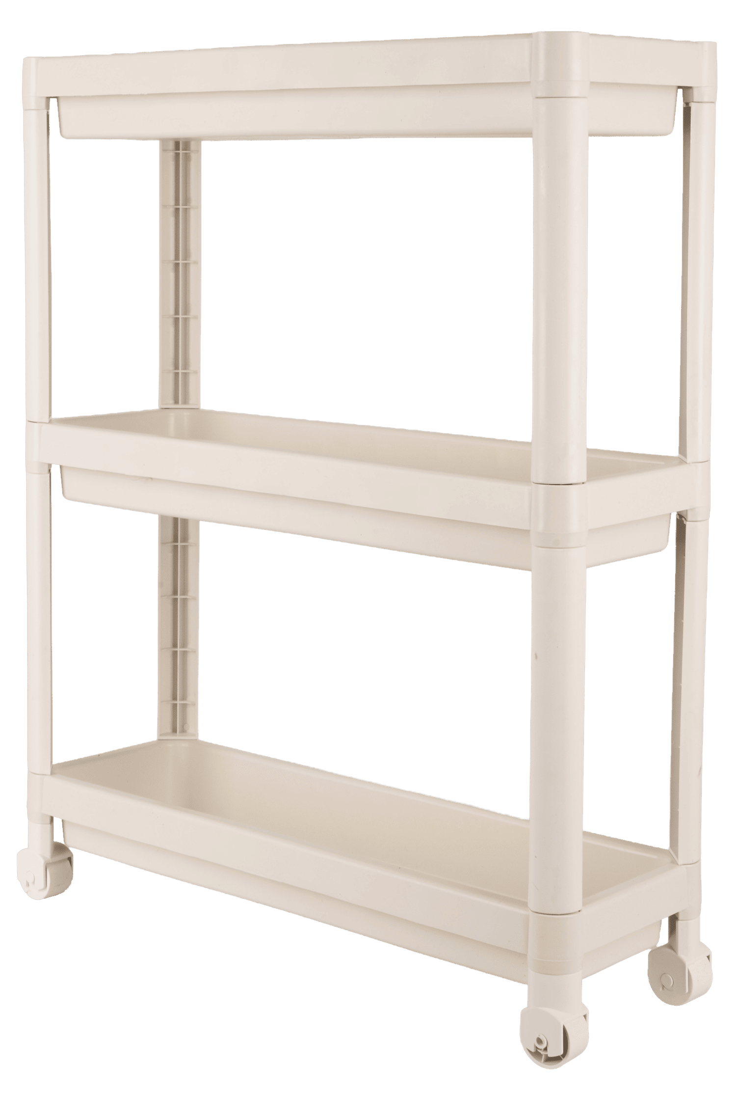 Етажерка 3-х ярусна Violet House 6015 Long Shelf 3 WHITE 54х18х67 см