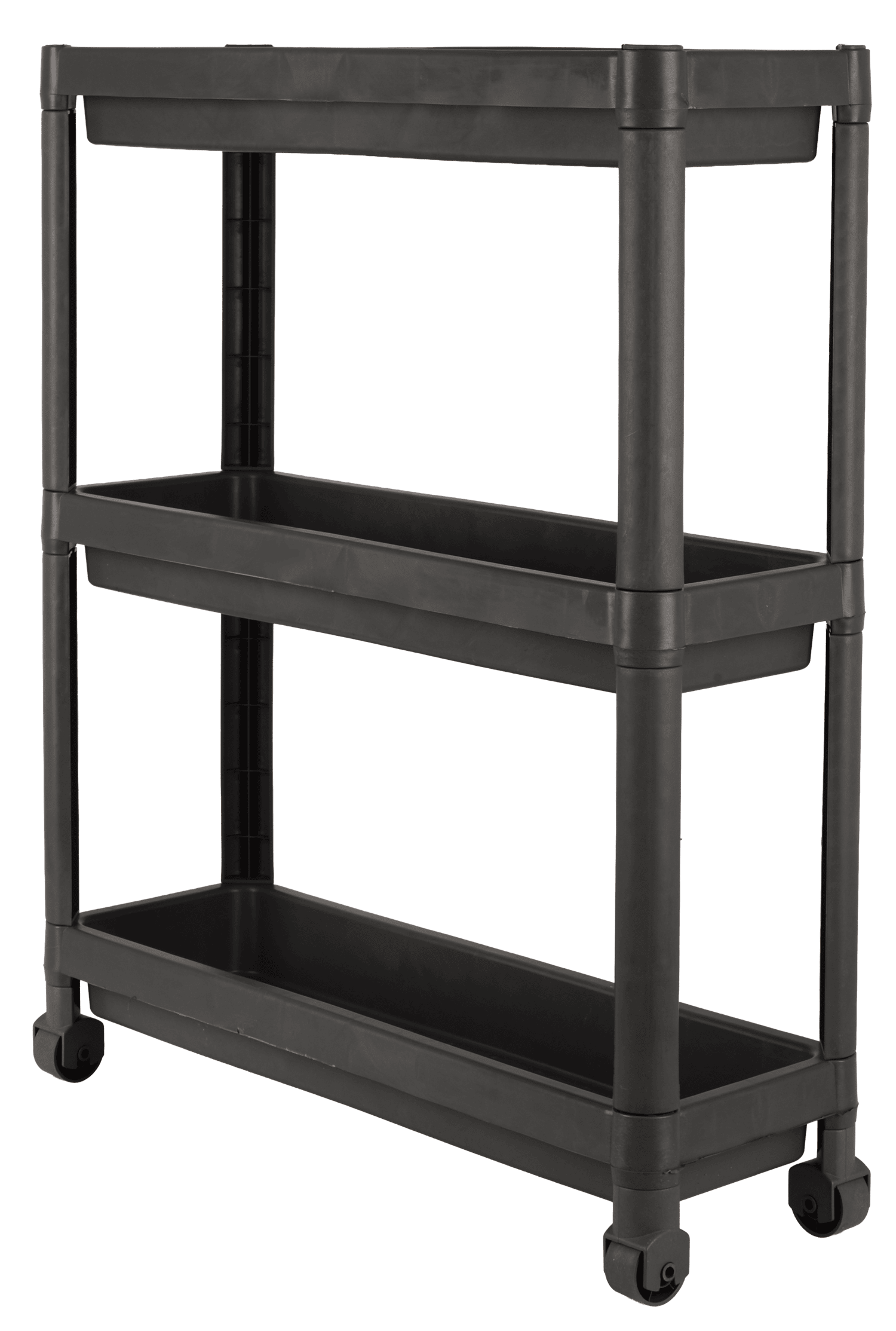Етажерка 3-х ярусна Violet House 6015 Long Shelf 3 GREY 54х18х67 см