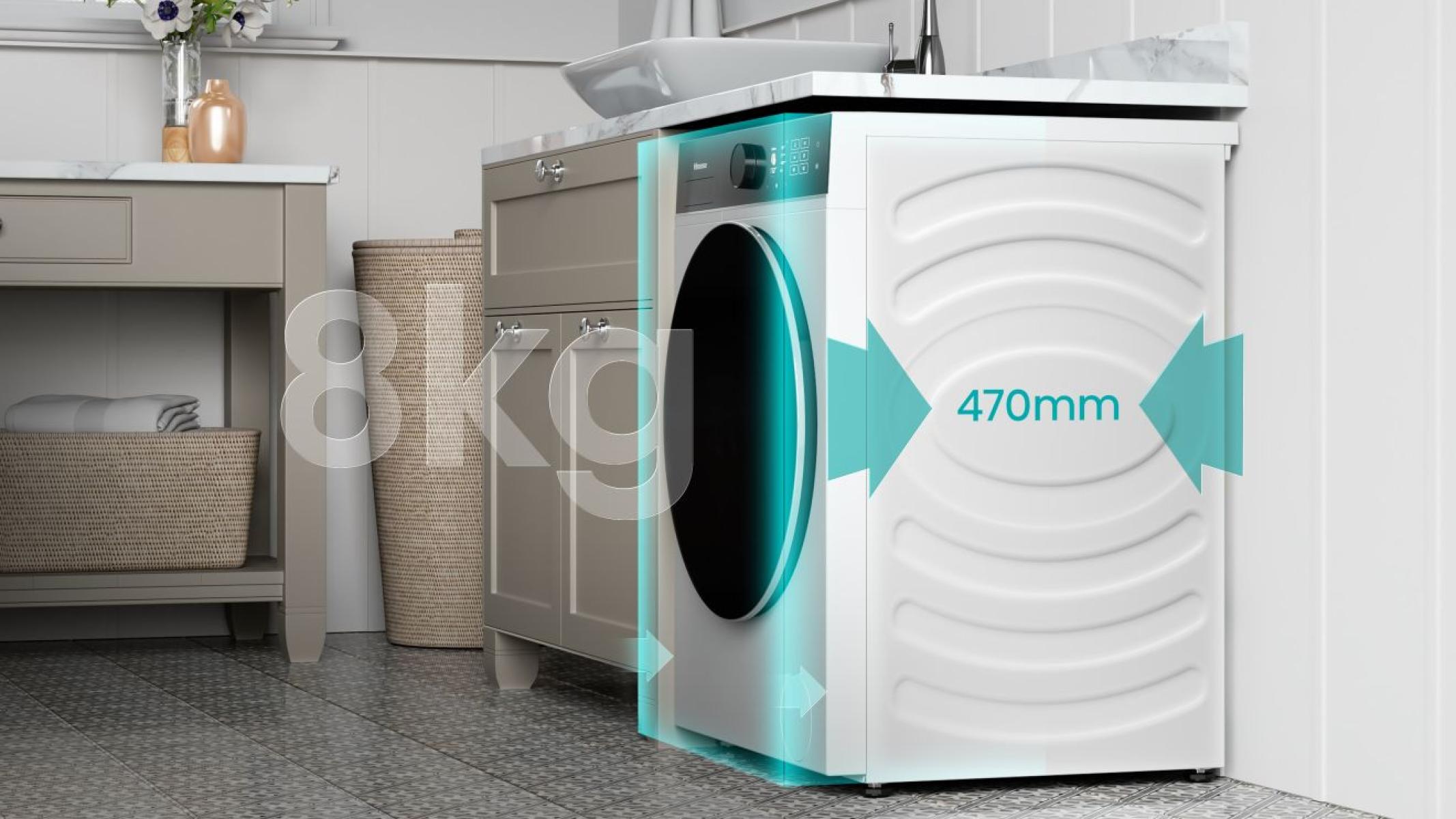 Пральна машина HISENSE WF5I8043BWF