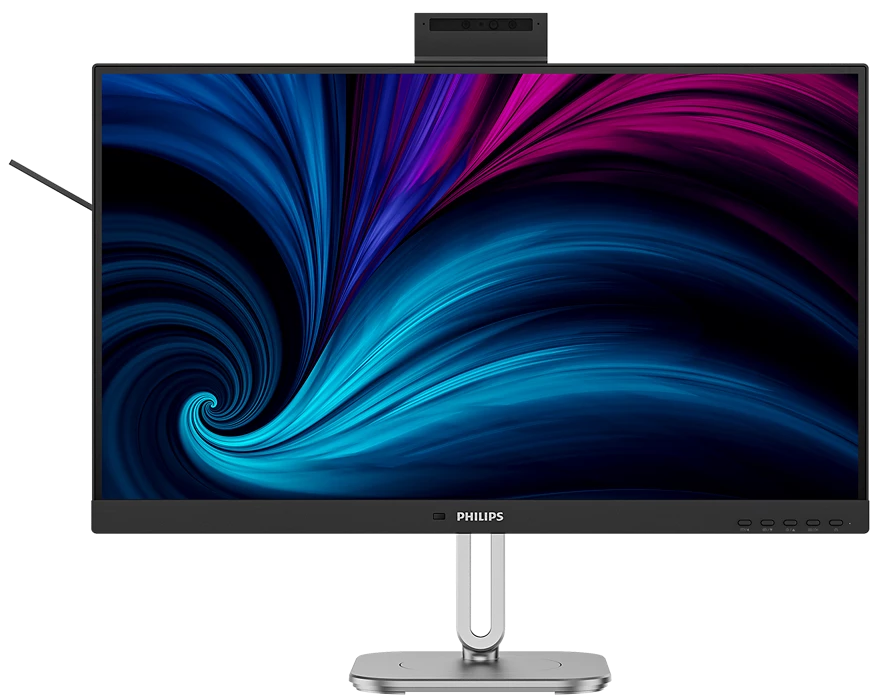 Монiтор TFT PHILIPS 27" 27B2U4601H/00 IPS QHD 120Hz HDMI DP USB-C WebCam USB Pivot MM