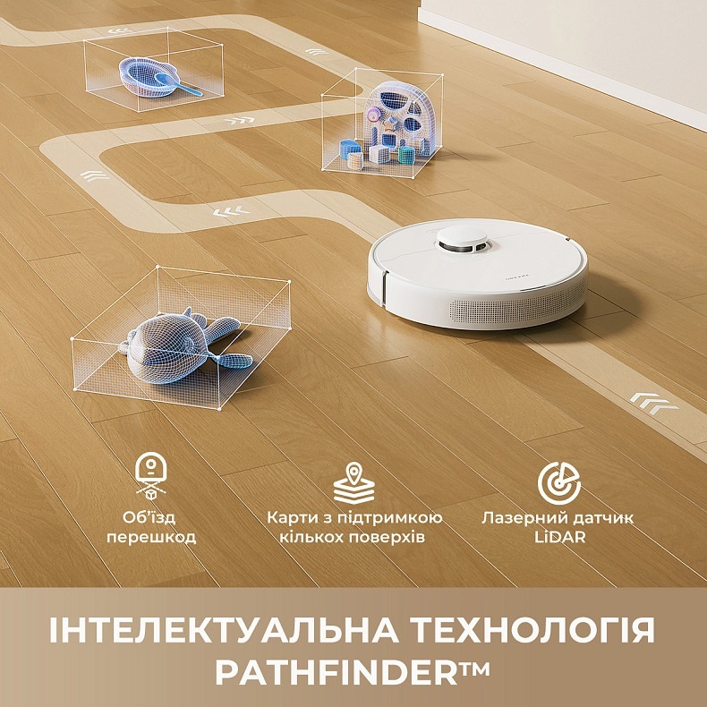 Пилосос-робот DREAME F10 White