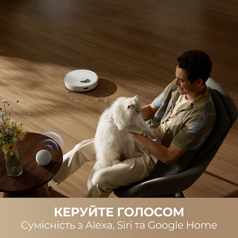 Пилосос-робот DREAME F10 White
